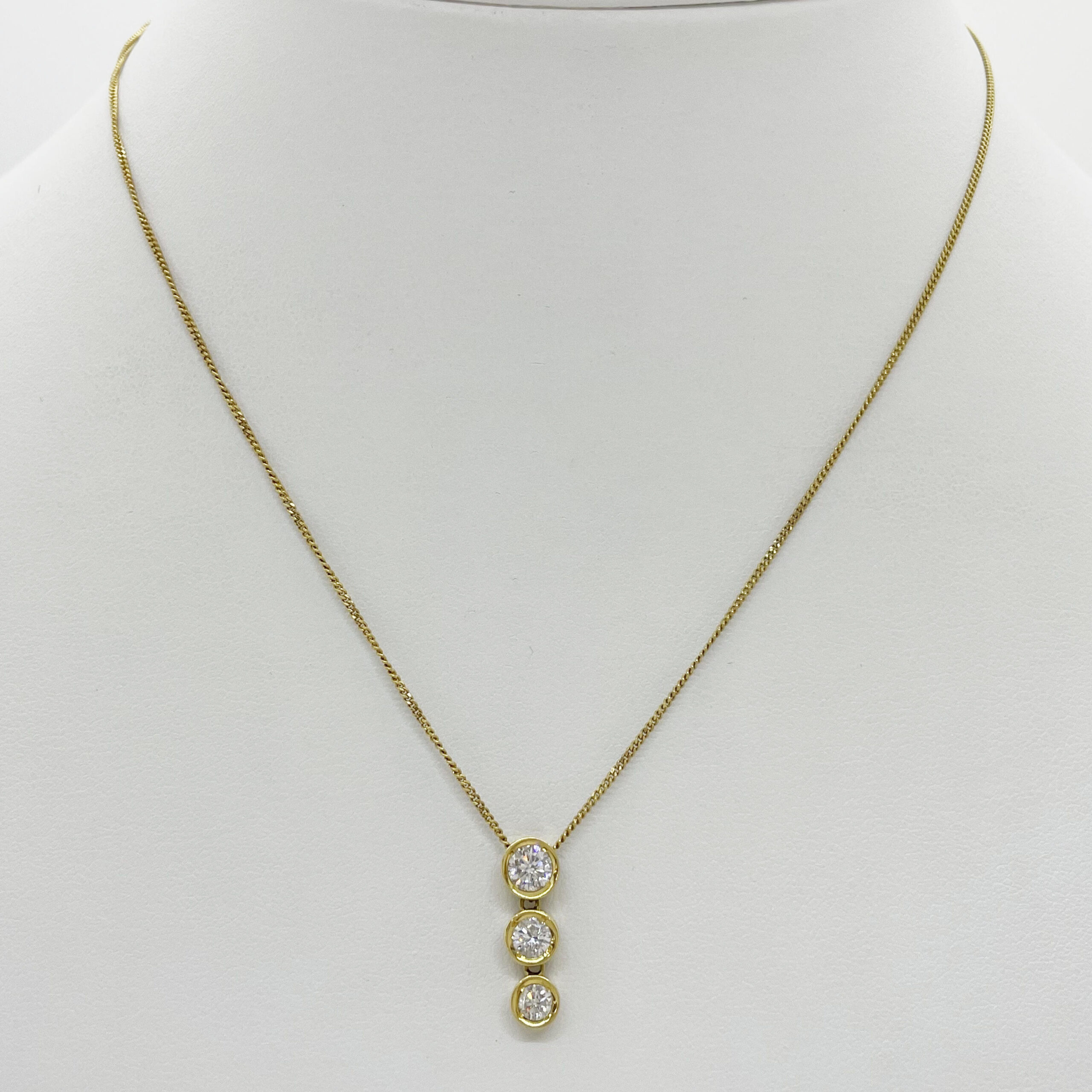 【買取】 ネックレス 18金 ダイヤモンド