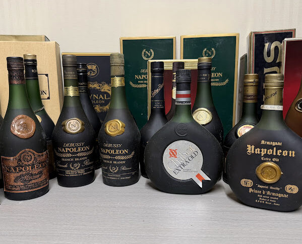 【出張買取】 お酒　ブランデー　ナポレオン他