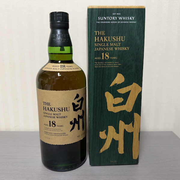 【買取】 お酒　ウィスキー 白州18年 シングルモルト