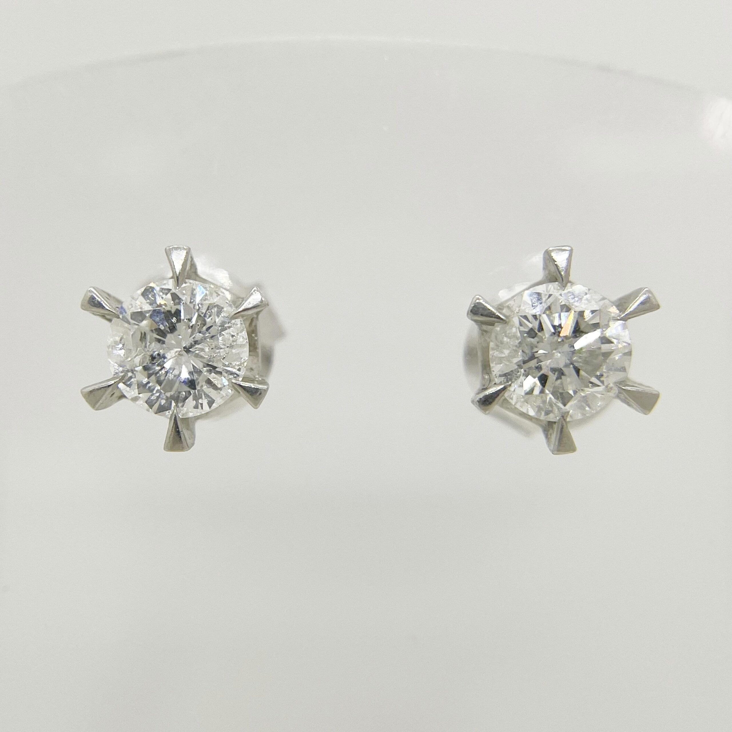 【買取】 ピアス　プラチナ　ダイヤモンド　