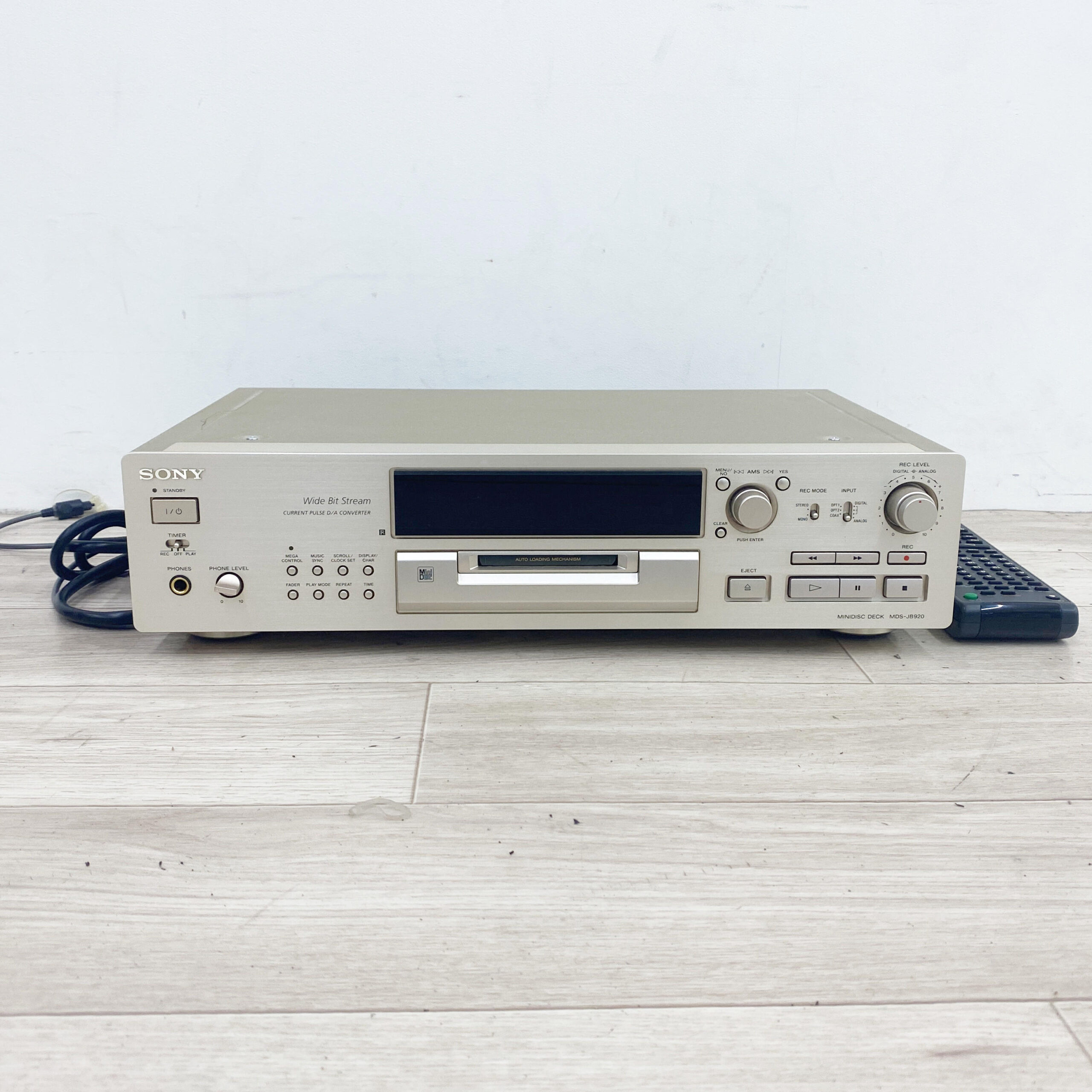【買取】  MDデッキ　SONY(ソニー)